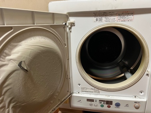 USED 衣類乾燥機！ジャンク品 Haier (ハイアール) 衣類乾燥機 2024年製 JZ-K90A(W) 50Hz／60Hz