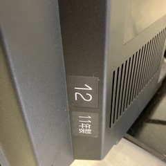 【配送無料】TOSHIBA 液晶カラーテレビ 22B3　　5261の画像
