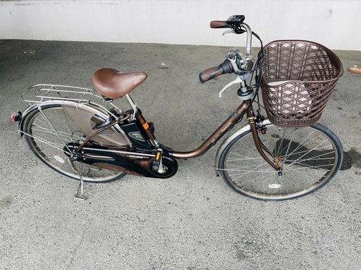 美品 パナソニック電動自転車、バッテリー8.9Ah (はるちゃん) 門真の