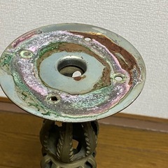 【訳あり】大理石円形サイドミニテーブルの画像