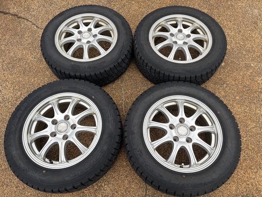 195/65R15 グッドイヤー アイスナビ アルミ付 4本