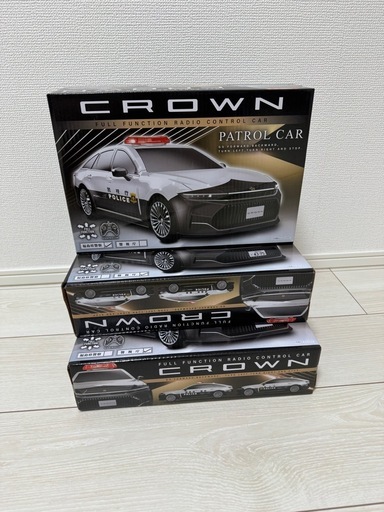 3台セット！1/24 クラウンパトカー