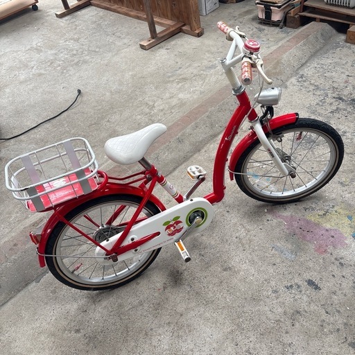 子供用18インチ自転車 (高橋富美恵) 竹橋の自転車の中古あげます・譲り