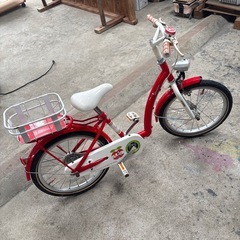 子供用18インチ自転車の画像
