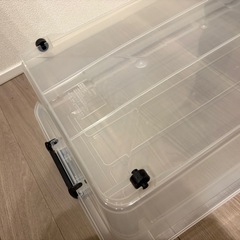 【直接取引】衣装ケース-クリアの画像