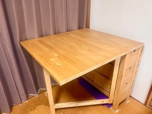 IKEA イケア　NORDEN ノールデン  折りたたみテーブル　椅子2脚