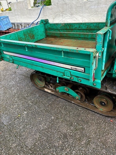 筑水キャニコム クローラ運搬車 BP412 ピンクレディ 最大積載量250kg 手動ダンプ