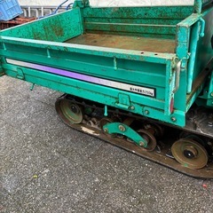 筑水キャニコム クローラ運搬車 BP412 ピンクレディ 最大積載量250kg 手動ダンプの画像