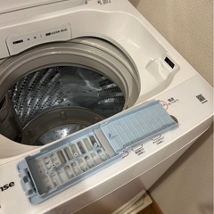 【洗濯機】ハイセンス5.5kg用HW-55E2W　　　 の画像