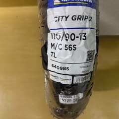 早い者勝ち！未使用🔴バイク タイヤの画像