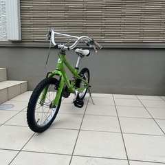 子供自転車　ルイガノ　16インチ　緑の画像