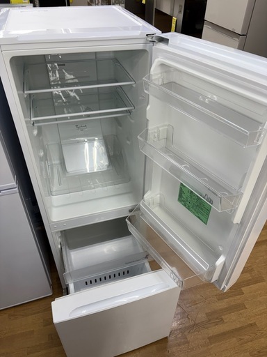 【ドリーム川西店限定】☆ジモティー見たよ割引☆ ヤマダ 2ドア冷蔵庫 YRZ-F15G1 2019 クリーニング済み 【2125560