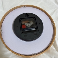 掛け時計　グレーの画像