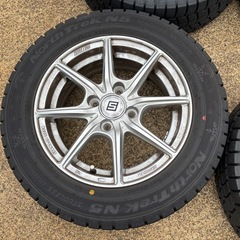 175/65R14 2022年 9部山 オートバックス スタッドレス アルミ付の画像