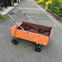 大型犬 　ドッグカート   介護 カート オレンジの画像