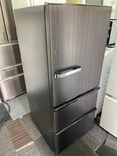 北九州市内配送無料　保証付き 2022年製冷蔵庫 3ドア 272L  AQR-SV27M-K [272L /3ドア /右開きタイプ] 