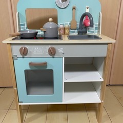 木製子供用ままごとキッチン (r.s) てだこ浦西のおもちゃ《ままごと