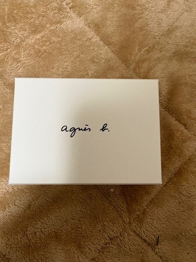 agnès b. 黒レザー名刺入れ