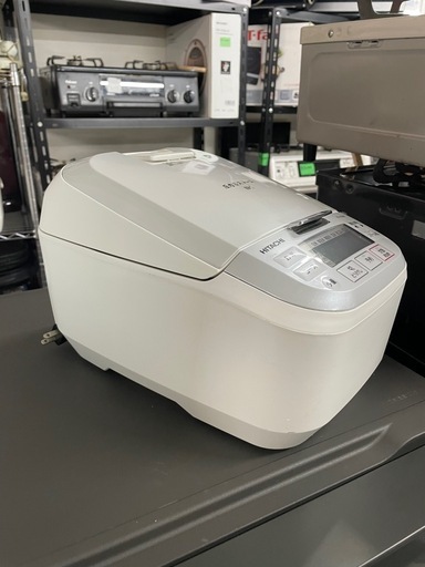 配送可能　保証付き 2022年製HITACHI 炊飯ジャー パールホワイト RZ-X100DM [5.5合 /圧力IH]