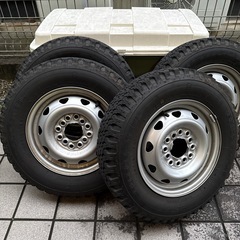 ホイール付ラジアルタイヤ4本　ブリヂストン の画像