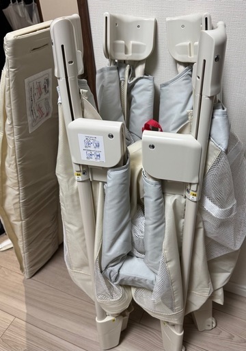 ⚫︎ 【アップリカ】ココネルエアーAB   ⚫︎ Babysense 7非接触型ベビーモニター   ⚫︎ベビーベッド　赤ちゃんの白  