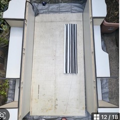 ハイエースS-GL収納ベッドキットセンターコンソール　引取のみ！の画像