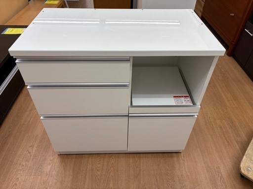 ☆ドリーム荒牧店☆ジモティー割引有☆ 高橋木工/キッチンカウンター ☆ドリーム荒牧店☆ジモティー割引☆【クリーニング済み】マルニ/3枚扉 