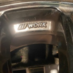 急ぎ売りです!　値下げします!ドリケツ　WORK 17インチ の画像