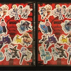 【当選品】週刊少年ジャンプ×Pokemon メガシンカ ポストカードセット＆シールの画像