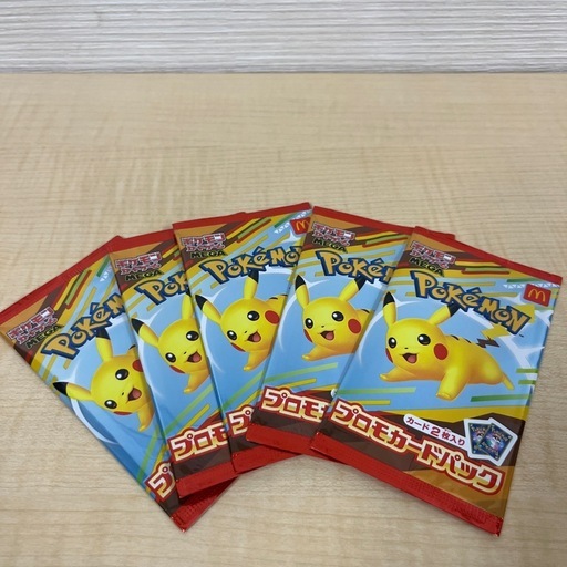 ポケモンカードゲームMEGA マクドナルド ハッピーセット2025 プロモカードパック