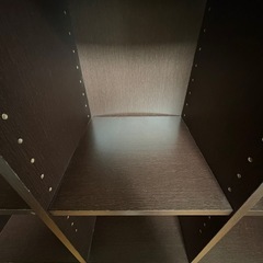 本棚　ハイタイプ　戸棚調節可能の画像