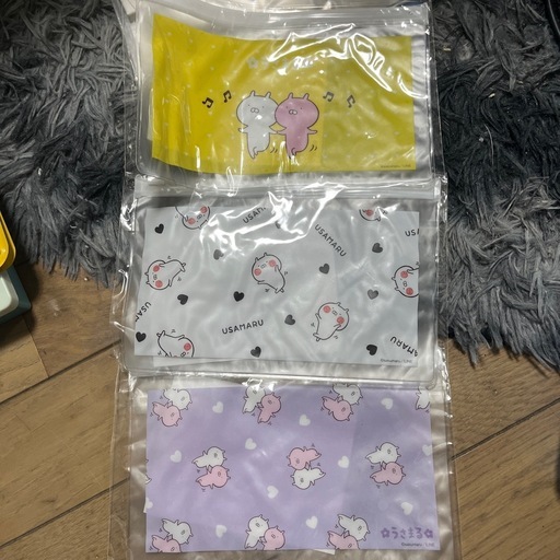 うさまるポーチとミニファイル