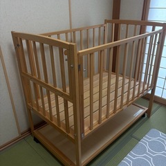 ヤマサキ　ツーオープンベビーベッドの画像