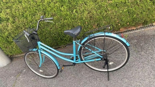 中古美品自転車26インチLEDライト