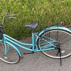 中古美品自転車26インチLEDライトの画像