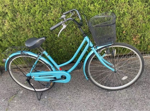中古美品自転車26インチLEDライト