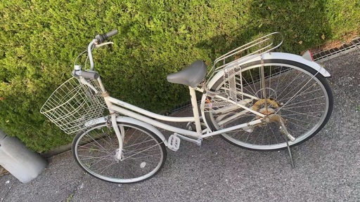 自転車27インチ6段変速LEDライト