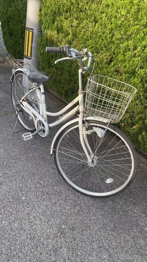 自転車27インチ6段変速LEDライト