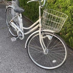 自転車27インチ6段変速LEDライトの画像