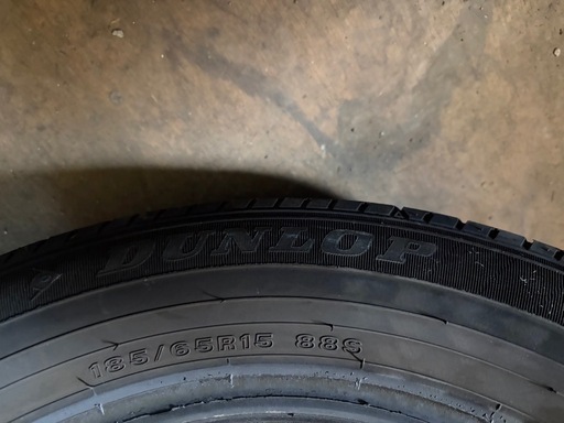 185/65R15 2023年製　ダンロップ　夏タイヤ 4本