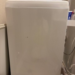 TOSHBA洗濯機の画像