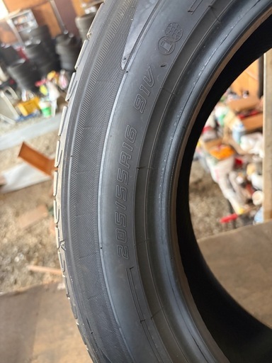 205/55R16 2021年製ダンロップ夏タイヤ4本 (SB ) 星置のタイヤ 205/55R16 2021年製ダンロップ夏タイヤ4本 (SB ) 星置のタイヤ