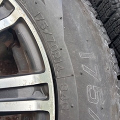 タイヤ-ホイールセット　175/70R14スタットレスの画像