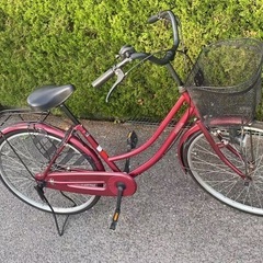 中古美品自転車26インチLEDライトの画像