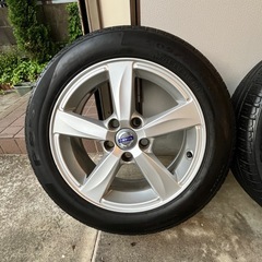 VOLVO純正アルミホイール（＋オマケタイヤ
）の画像
