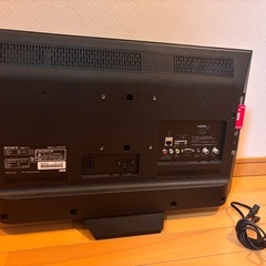 SONY 24型 液晶テレビ リモコン付きの画像