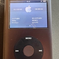 ジャンク市場　アップル　iPod mc297jの画像