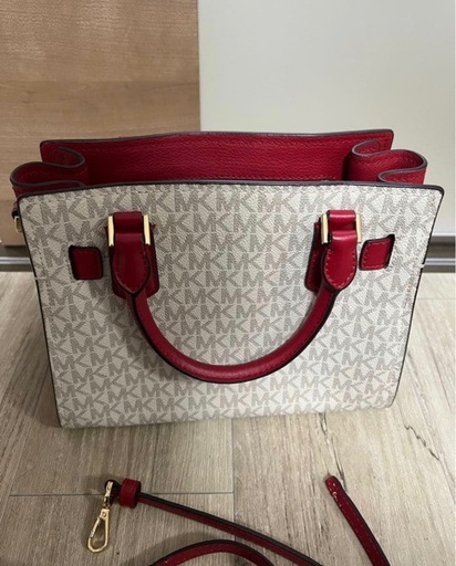 Michael Kors バッグ ホワイト/レッド