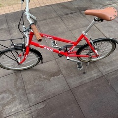 GIOS ジオス ミニベロ PULMINO   赤の画像
