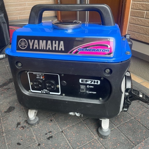 YAMAHA 発電機 EF7H  良品 作動確認済み！整備済み！